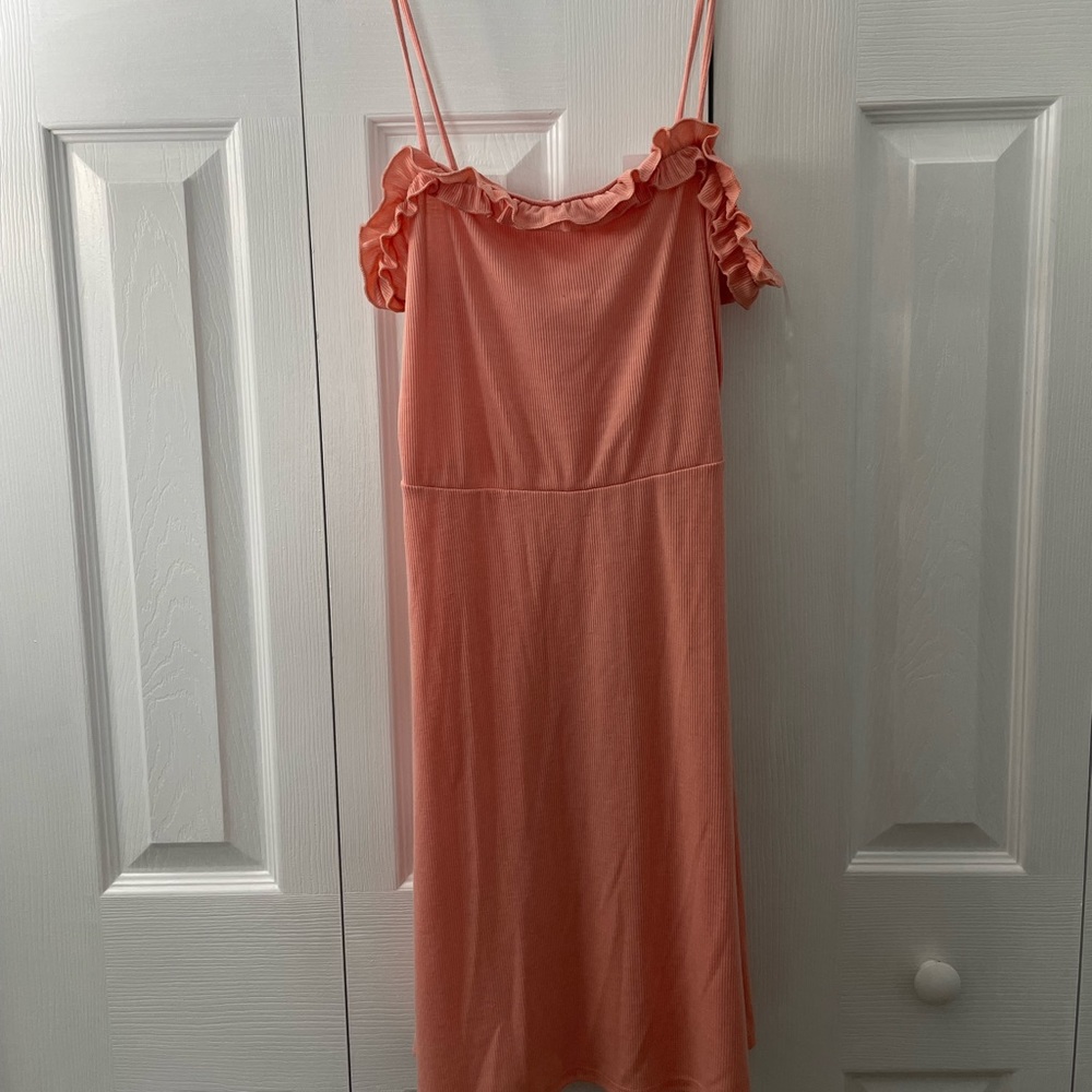 NWT American Eagle Coral A-line Dress